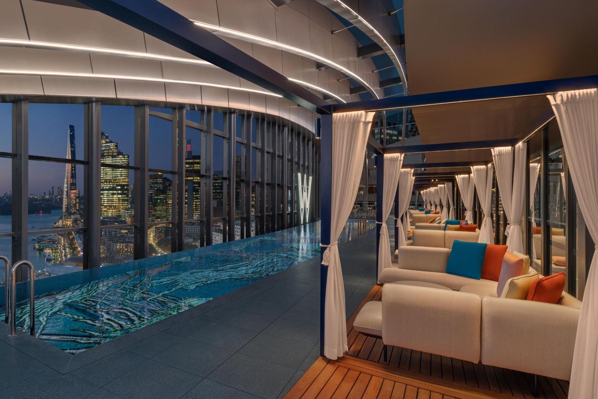 W Sydney Hotel Exterior foto Skyline pool