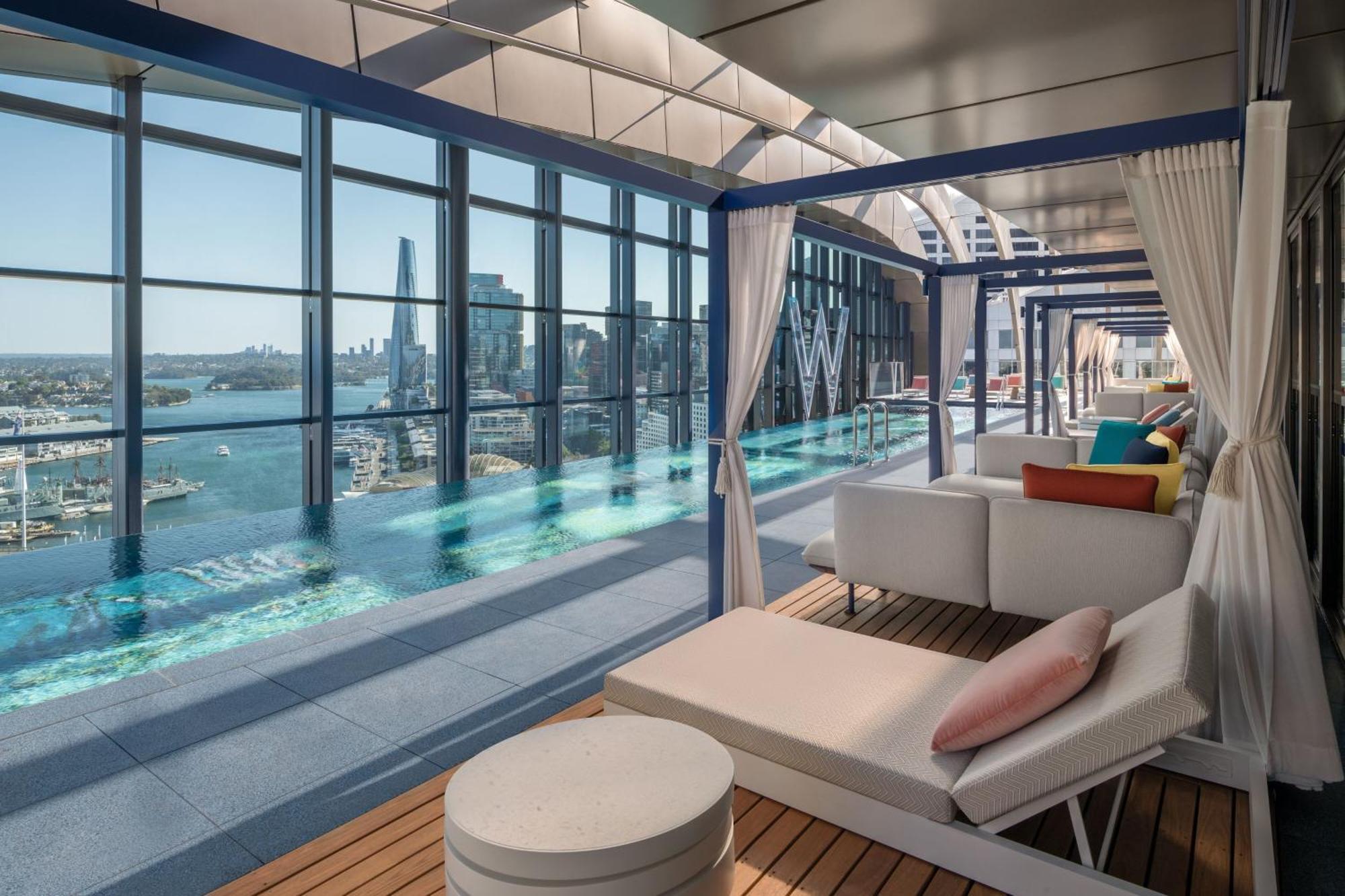 W Sydney Hotel Exterior foto The Haven courtyard on Norwegian Bliss